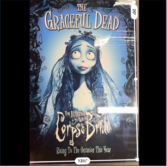 Custom Corpse Bride Triptych Art Prints Mounted on Foam Board (Glossy Finish) - Picture 8 of 8
